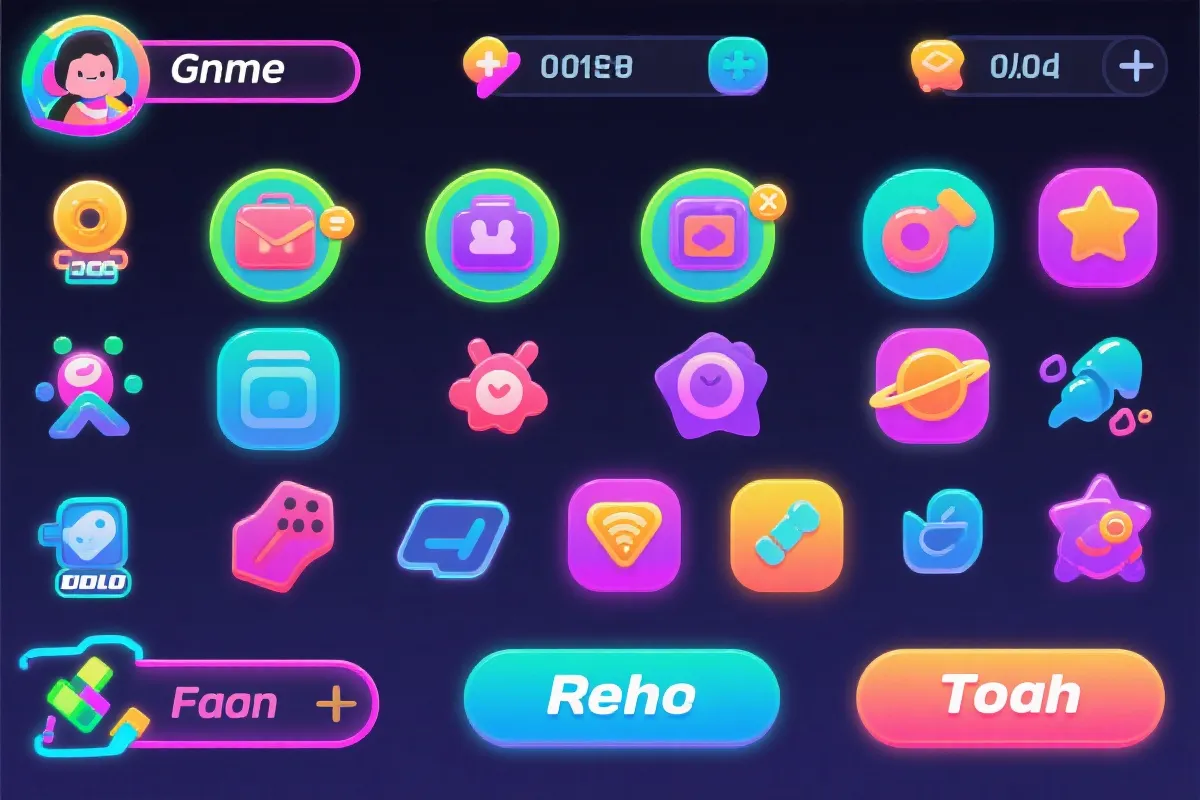 山东麻将与转盘类休闲玩法界面示意